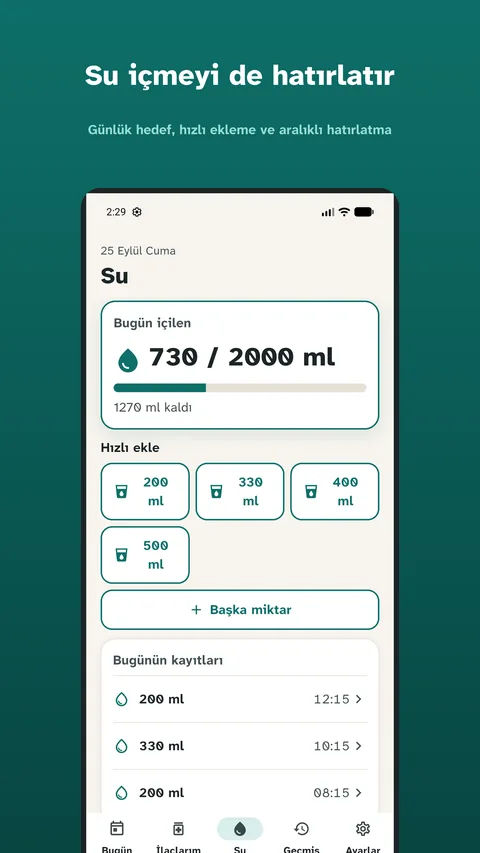 İlaç Saati ekran görüntüsü