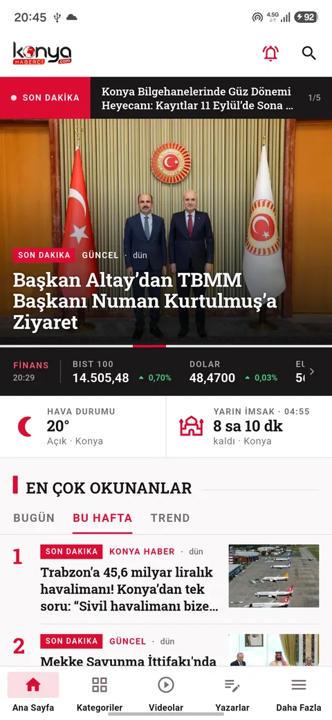 Konya Haberci ekran görüntüsü