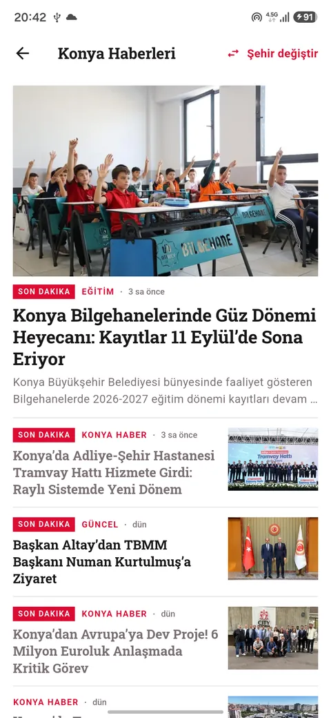 Konya Haberci ekran görüntüsü